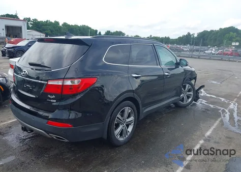 2015 Hyundai Santa Fe Gls from USA, damaged, VIN KM8SRDHF2FU095141